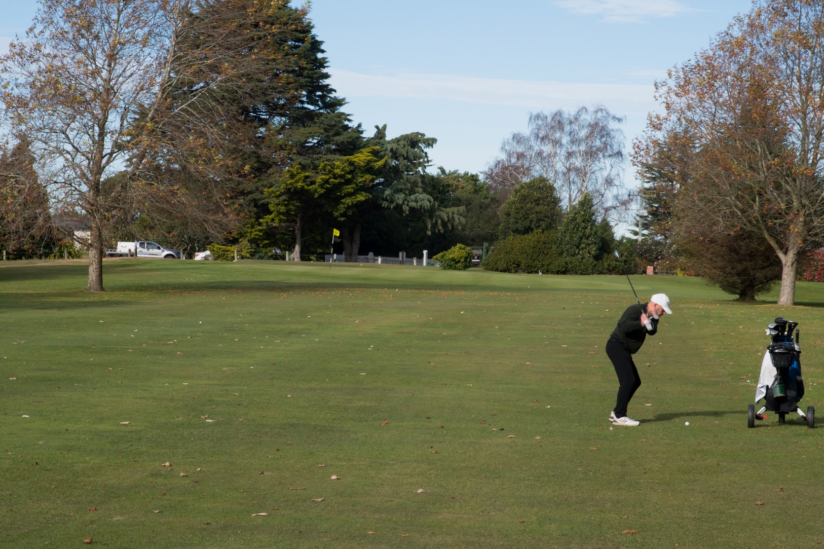 Green #5 & #14 - Hardest hole on the course. OB left. Make the corner if you can but don't go long.